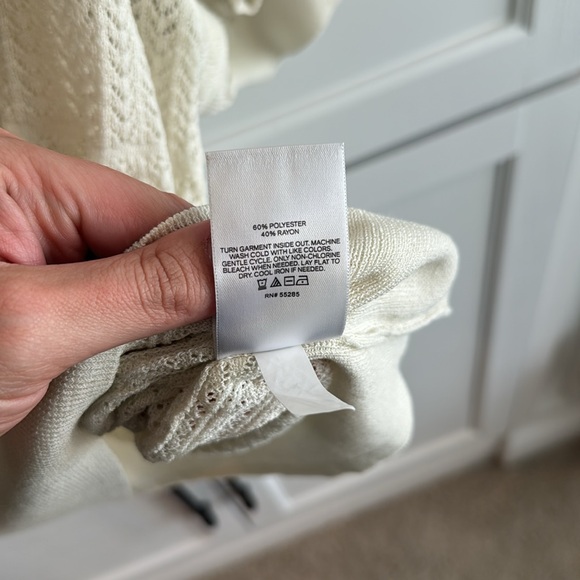 Express Ruffle Sleeve Sweater - Picture 4 of 4